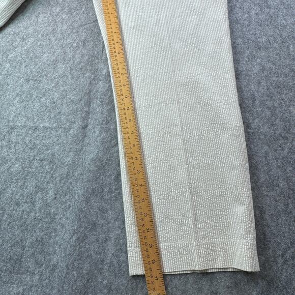 Ralph Lauren Active Womens 12‎ Striped Cotton flat Front Pant - Picture 6 of 7